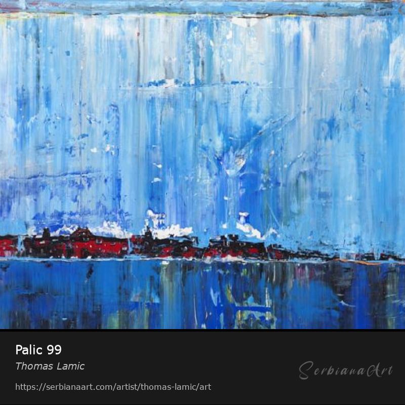 Palic 99, Acrylic/Canvas, Thomas Lamic