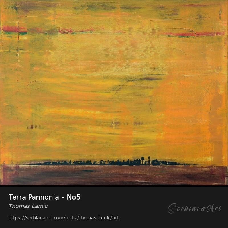 Terra Pannonia - No5, Acrylic/Canvas, Thomas Lamic