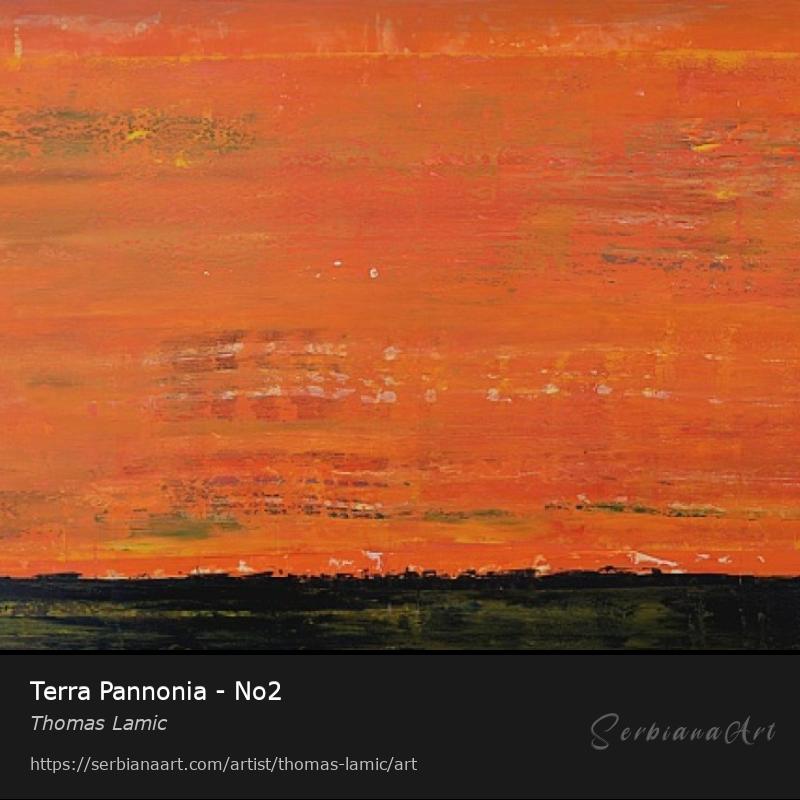 Terra Pannonia - No2, Acrylic/Canvas, Thomas Lamic