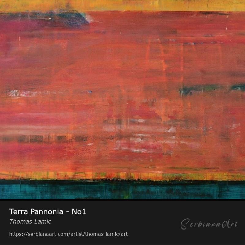 Terra Pannonia - No1, Acrylic/Canvas, Thomas Lamic