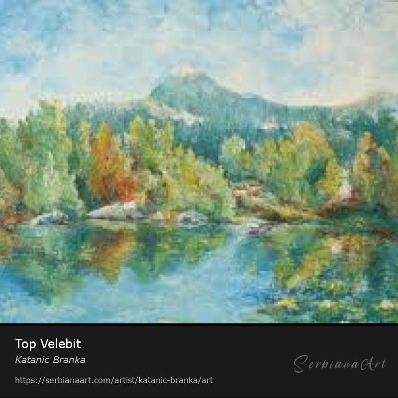 Top Velebit, Oil/Canvas, Katanic Branka