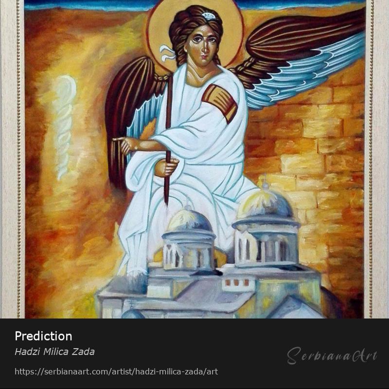 Prediction, Mixed Media/Canvas, Hadzi Milica Zada