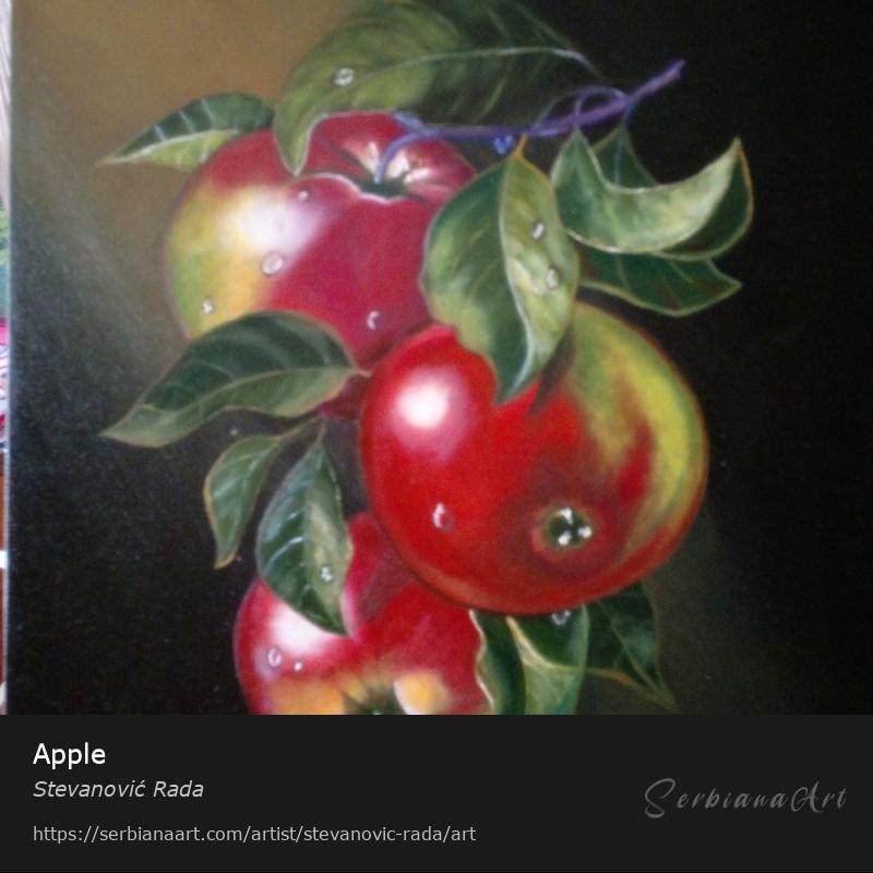 Apple, Creative Handicraft/Canvas, Stevanović Rada
