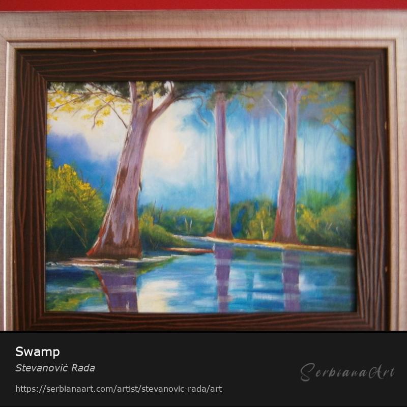 Swamp, Creative Handicraft/Canvas, Stevanović Rada