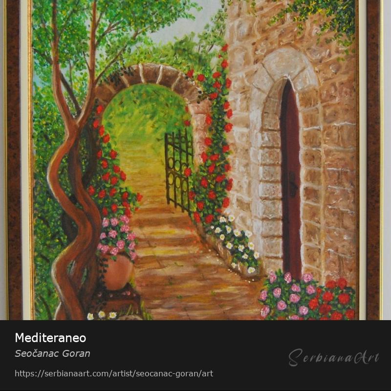 Mediteraneo, Oil/Canvas, Seočanac Goran