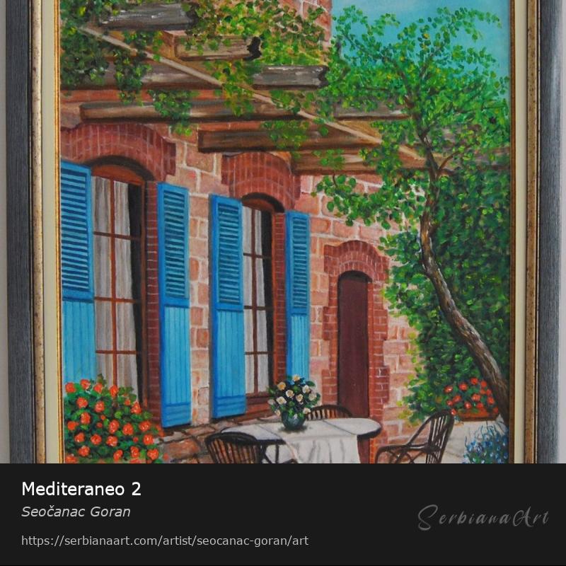 Mediteraneo 2, Oil/Canvas, Seočanac Goran