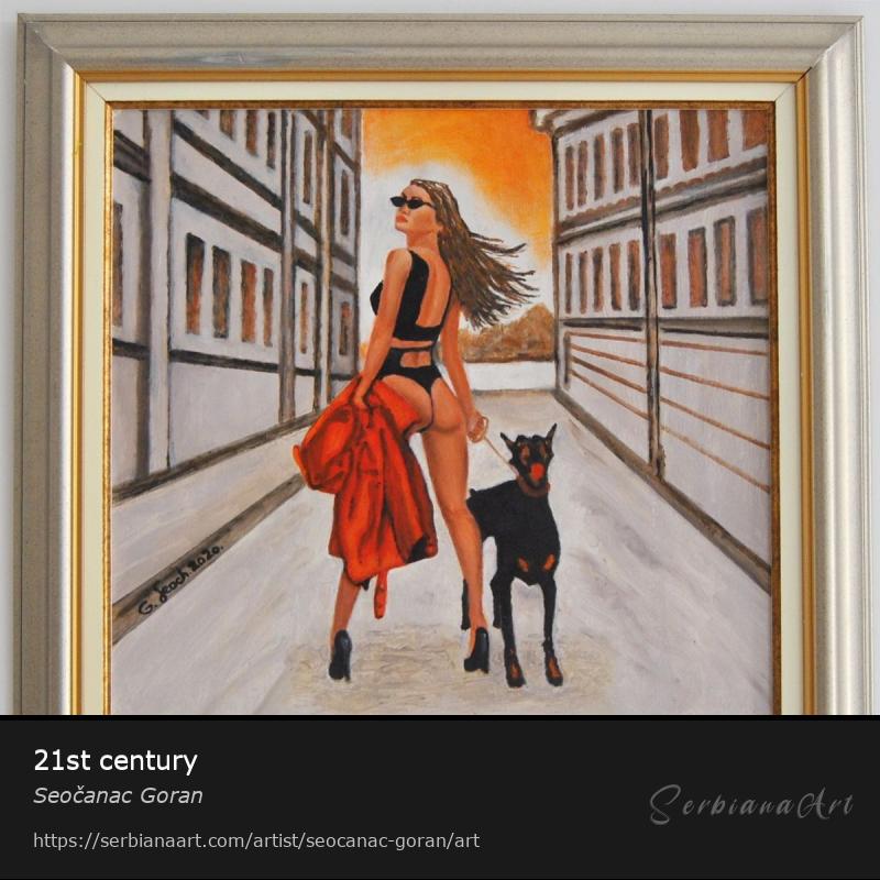 21st century, Oil/Canvas, Seočanac Goran