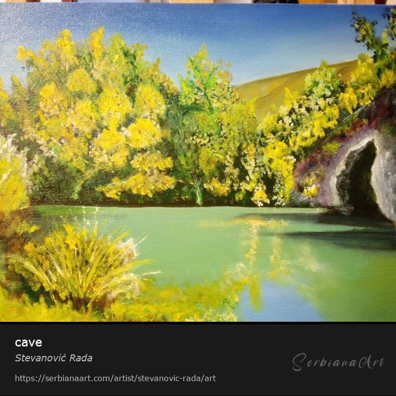 cave, Creative Handicraft/Canvas, Stevanović Rada