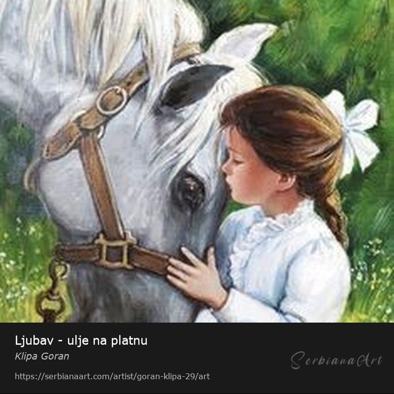 Ljubav - ulje na platnu, Oil/Canvas, Klipa Goran