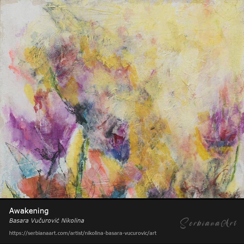 Awakening, Mixed Media/Mixed, Basara Vučurović Nikolina