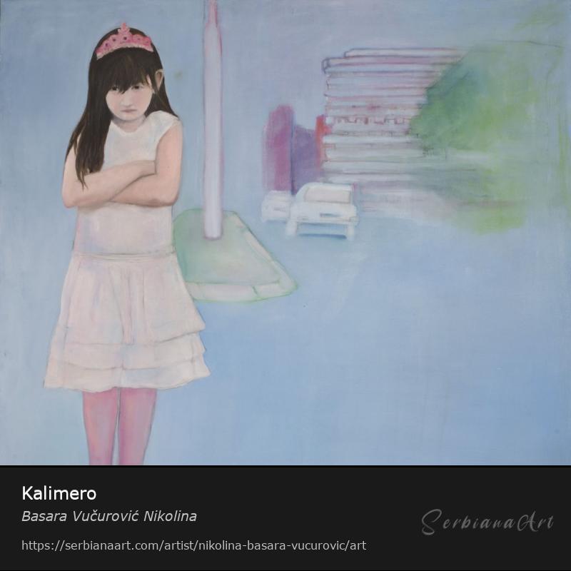 Kalimero, Oil/Canvas, Basara Vučurović Nikolina