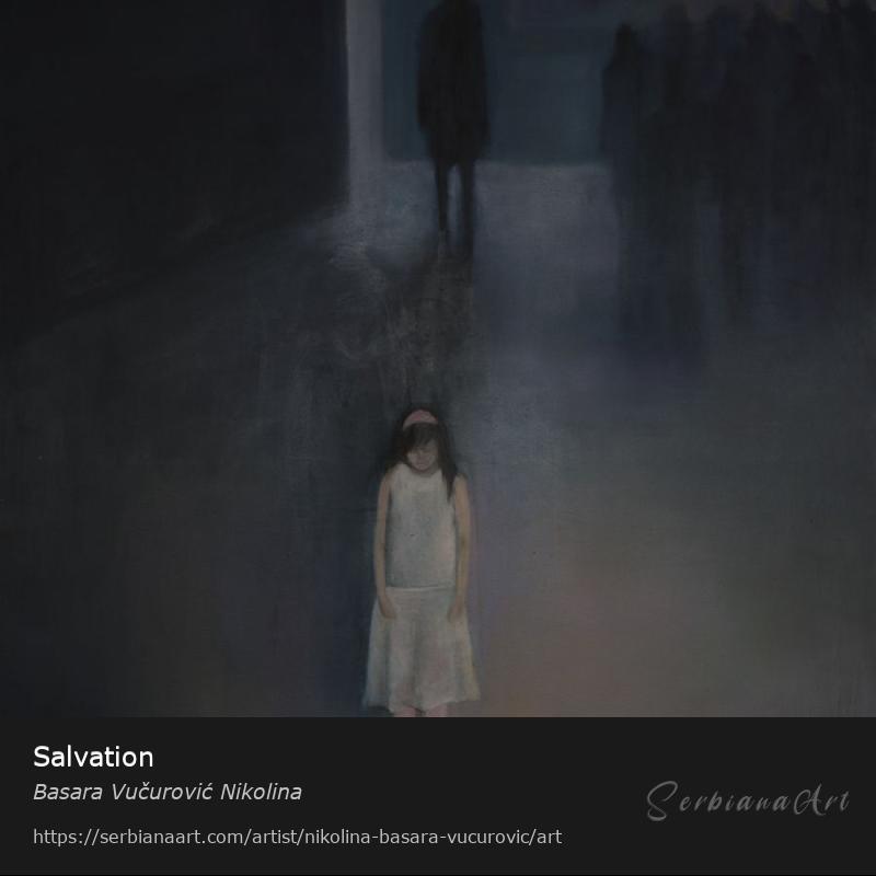 Salvation, Oil/Canvas, Basara Vučurović Nikolina