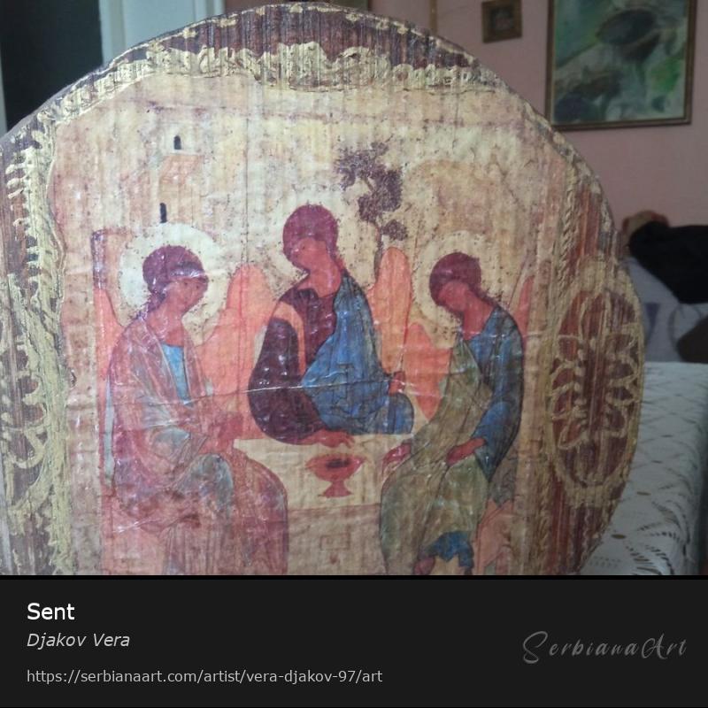 Sent, Sculpture/Wood, Djakov Vera