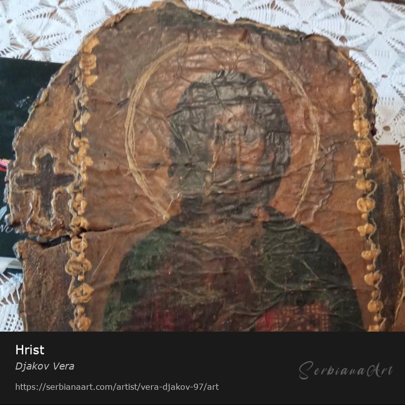 Hrist, Sculpture/Wood, Djakov Vera