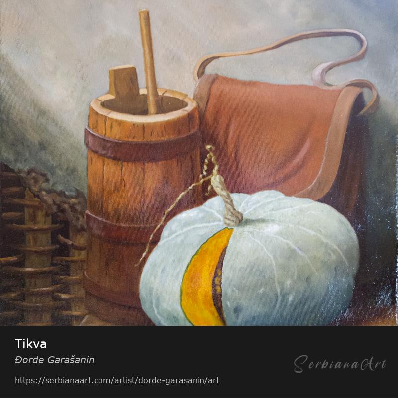 Tikva, Oil/Canvas, Đorđe Garašanin