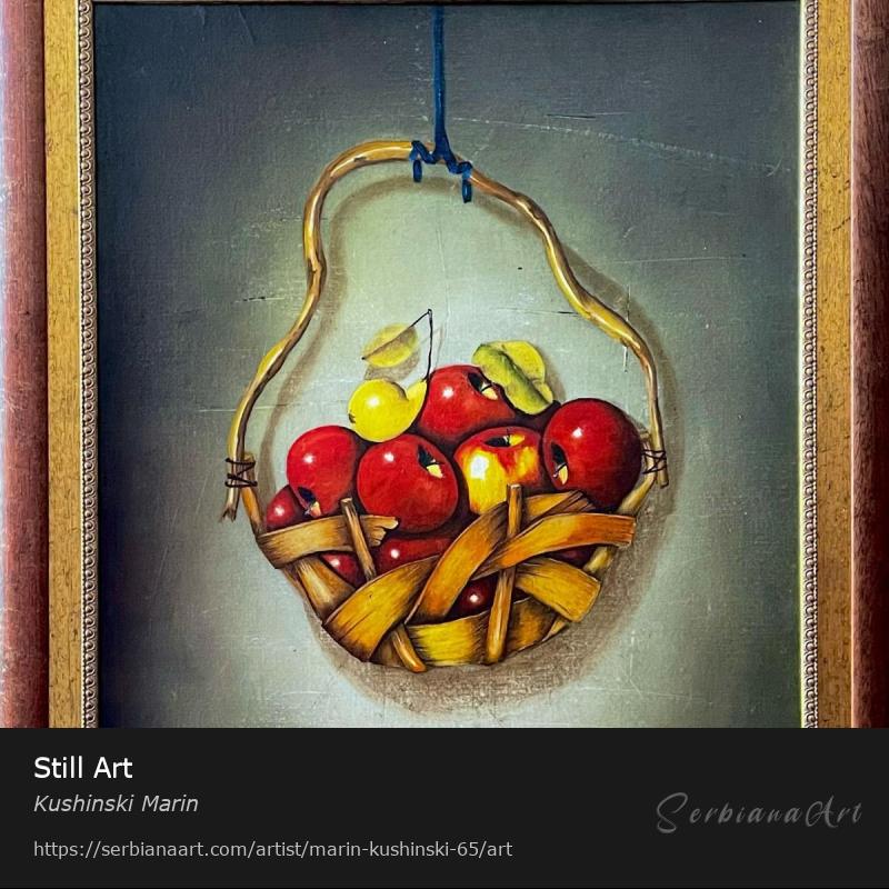 Still Art, Oil/Canvas, Kushinski Marin