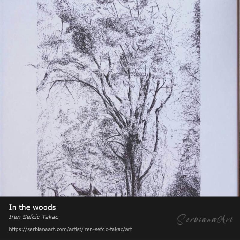 In the woods, Ink/Paper, Iren Sefcic Takac