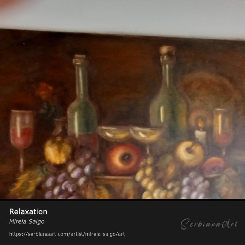 Relaxation, Oil/Canvas, Mirela Salgo