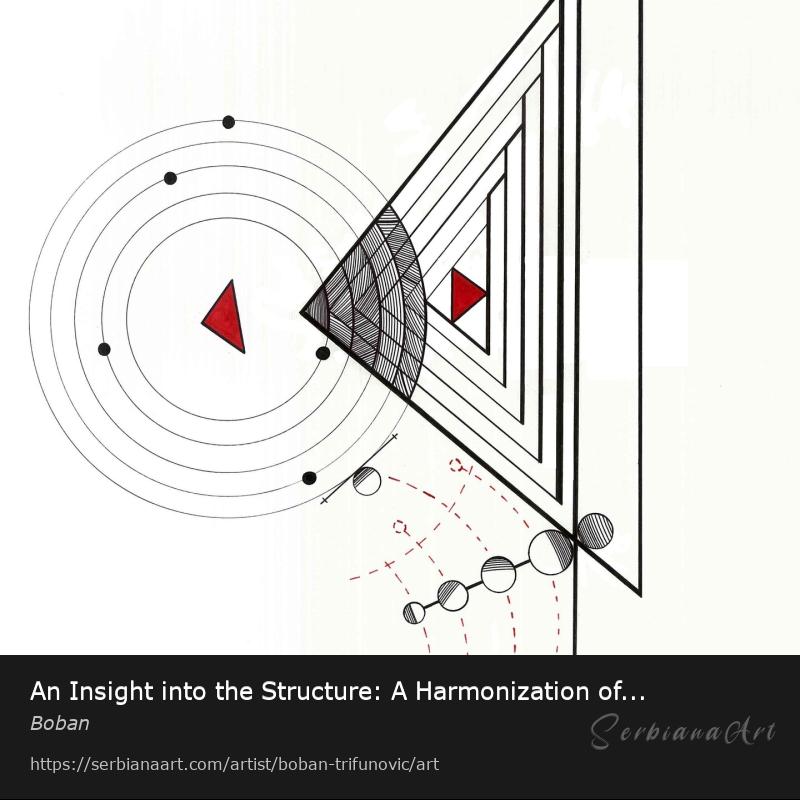 An Insight into the Structure: A Harmonization of Chaos II, Ink/Paper, Boban