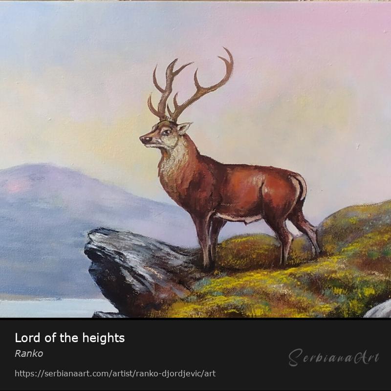 Lord of the heights, Oil/Canvas, Ranko