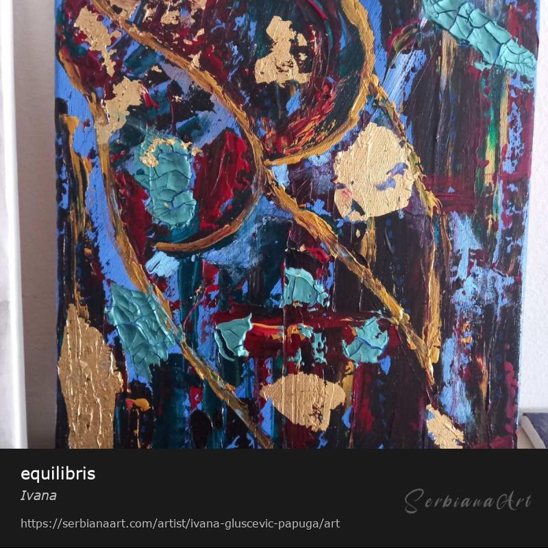 equilibris, Acrylic/Canvas, Ivana