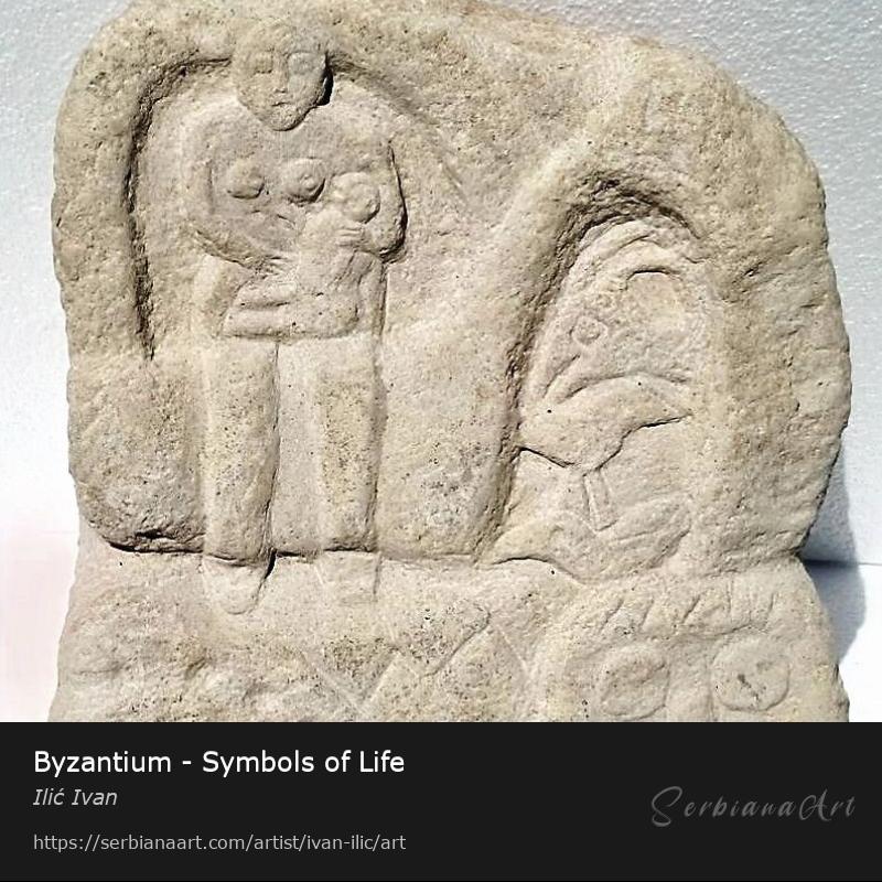 Byzantium - Symbols of Life, Sculpture/Stone, Ilić Ivan