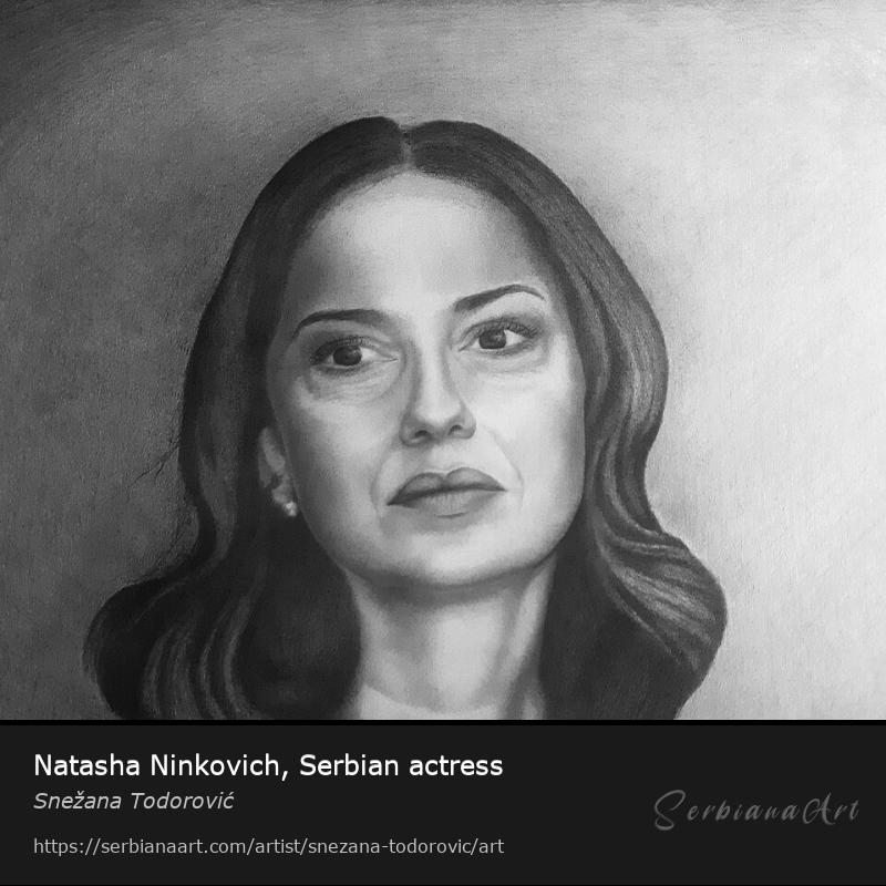 Natasha Ninkovich, Serbian actress, Pencil/Paper, Snežana Todorović