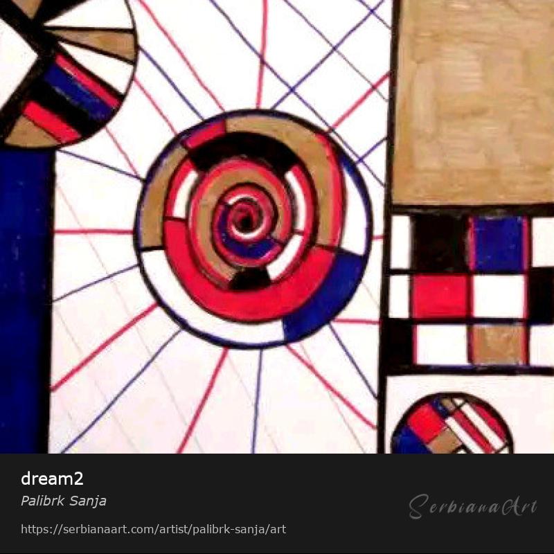 dream2, Mixed Media/Canvas, Palibrk Sanja