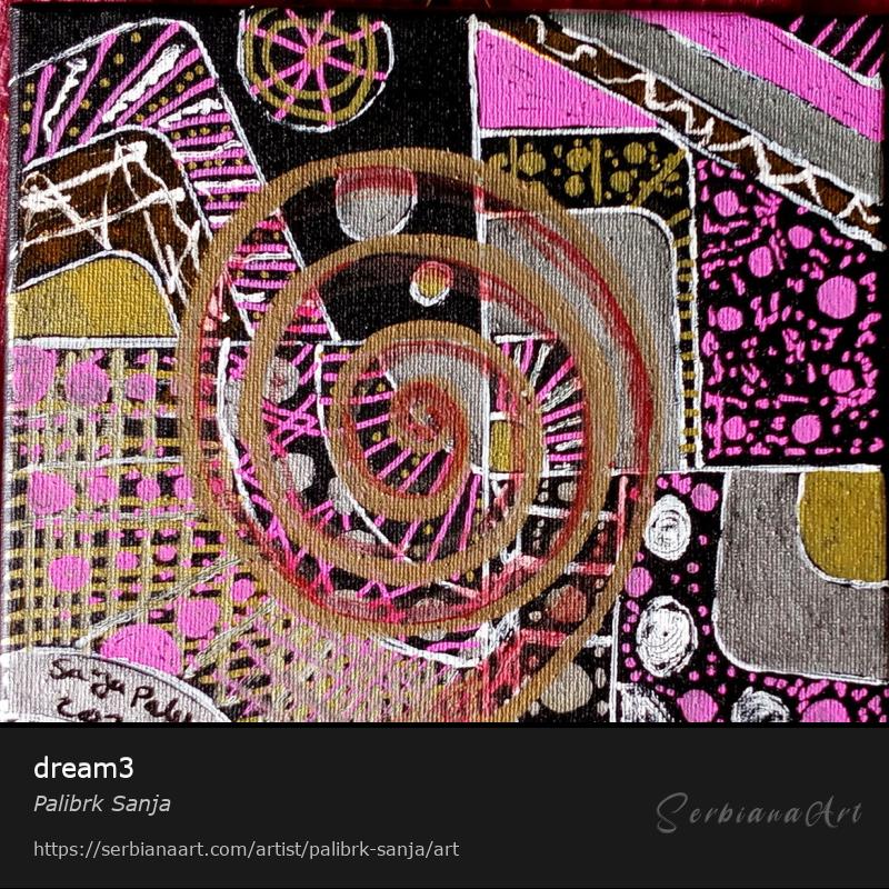 dream3, Mixed Media/Canvas, Palibrk Sanja