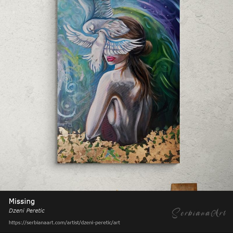 Missing, Oil/Canvas, Dzeni Peretic