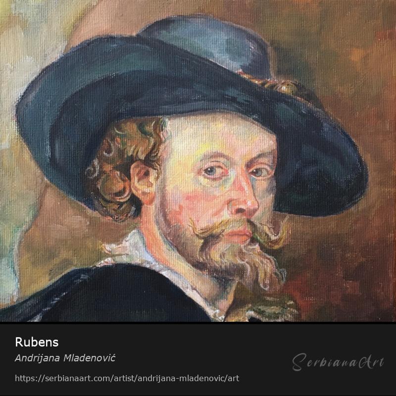 Rubens, Tempera/Canvas, Andrijana Mladenović