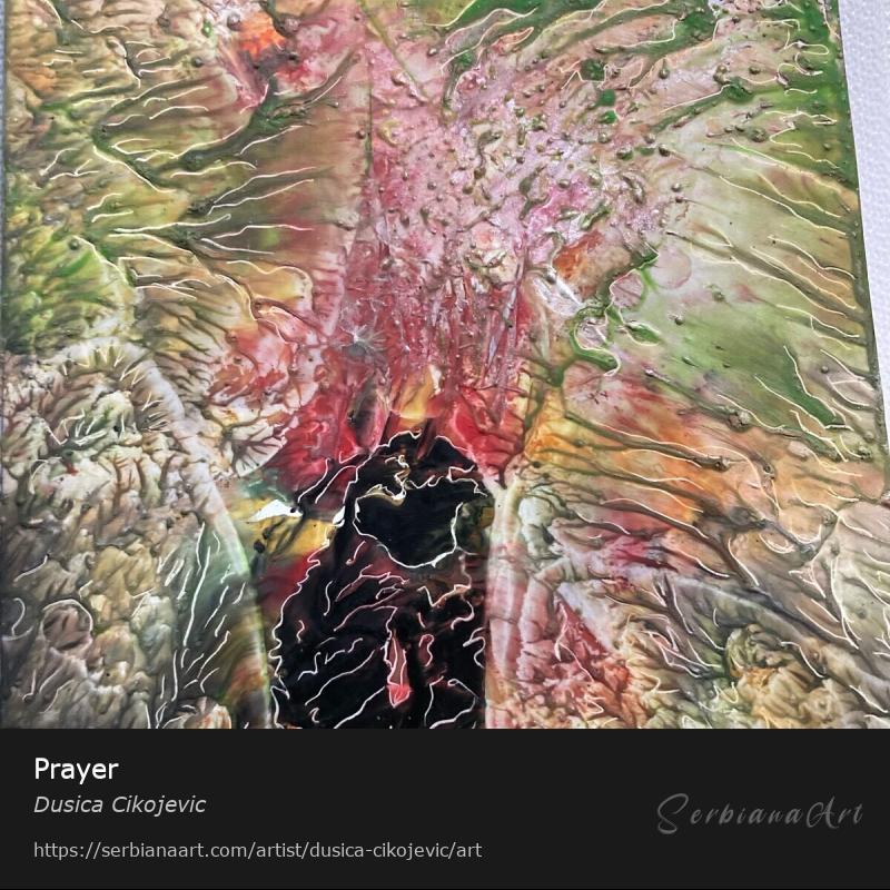 Prayer, Unspecified/Paper, Dusica Cikojevic