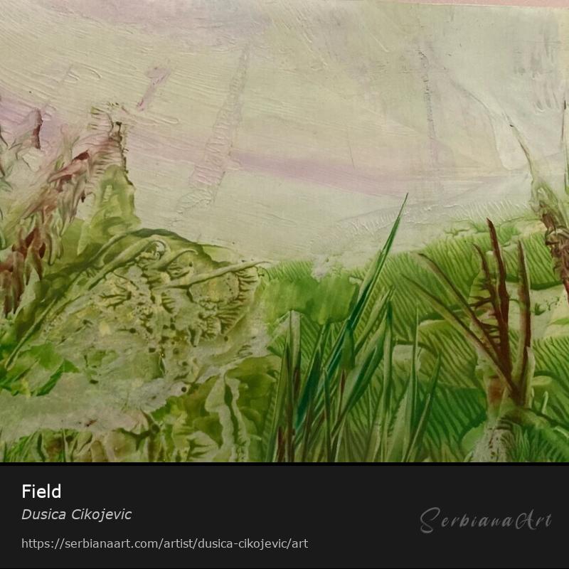 Field, Unspecified/Paper, Dusica Cikojevic