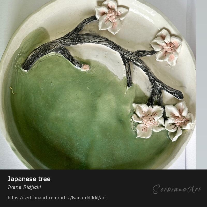 Japanese tree, Creative Handicraft/Ceramic, Ivana Ridjicki