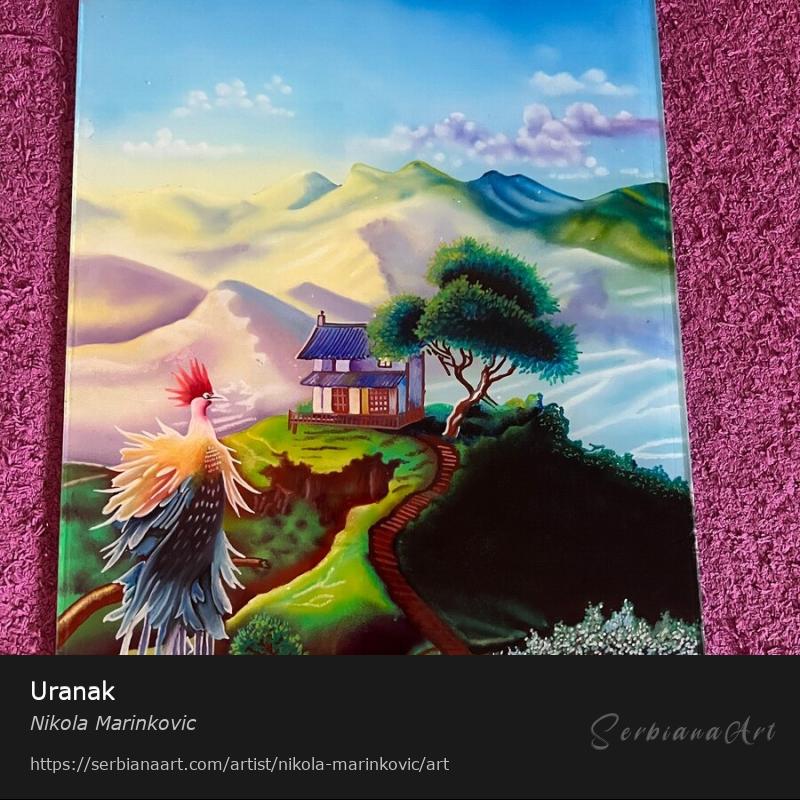Uranak, Oil/Glass, Nikola Marinkovic