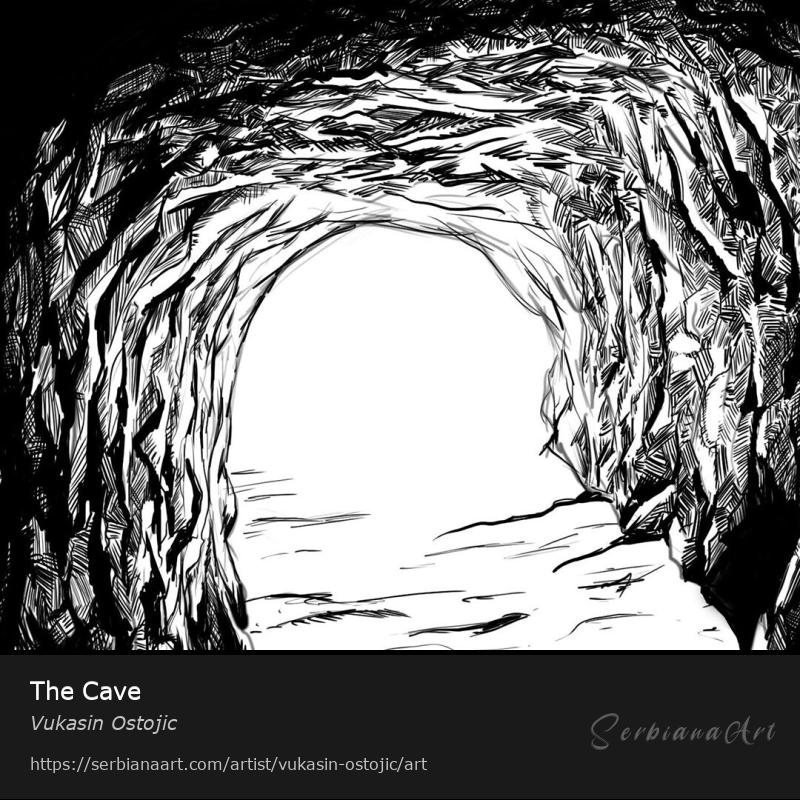 The Cave, Digital Art/Paper, Vukasin Ostojic