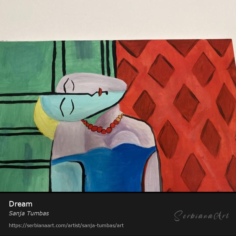 Dream, Acrylic/Canvas, Sanja Tumbas