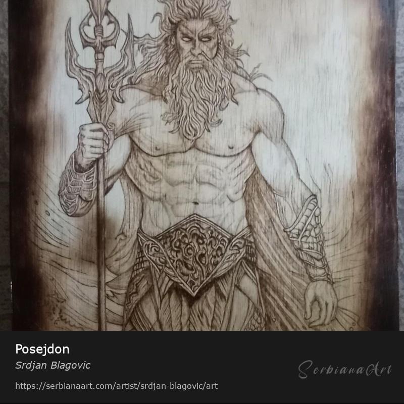 Posejdon, Creative Handicraft/Wood, Srdjan Blagovic