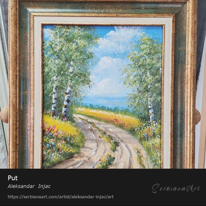 Put, Oil/Canvas, Aleksandar  Injac