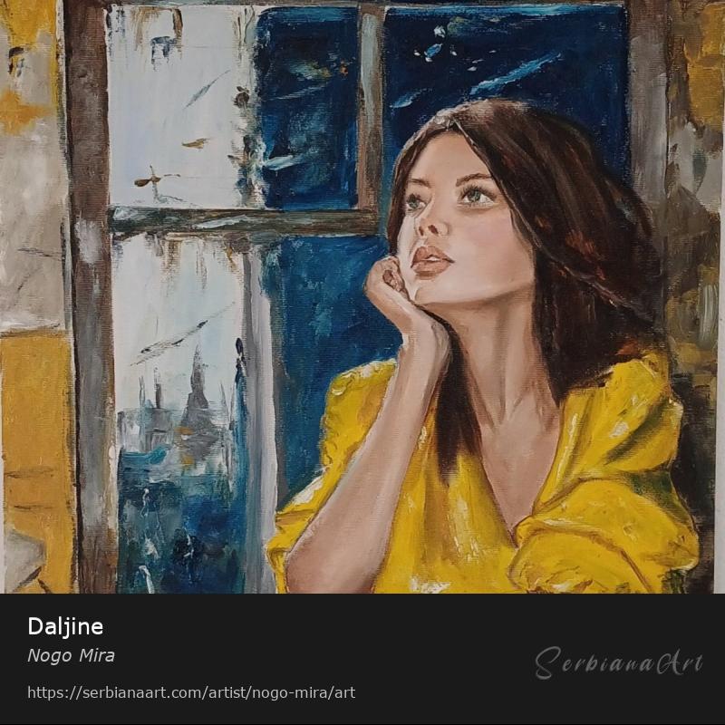 Daljine, Oil/Canvas, Nogo Mira