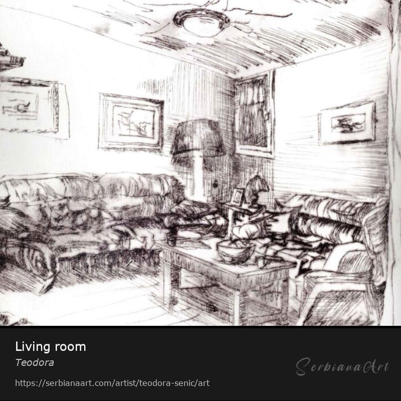 Living room, Graphics/Paper, Teodora