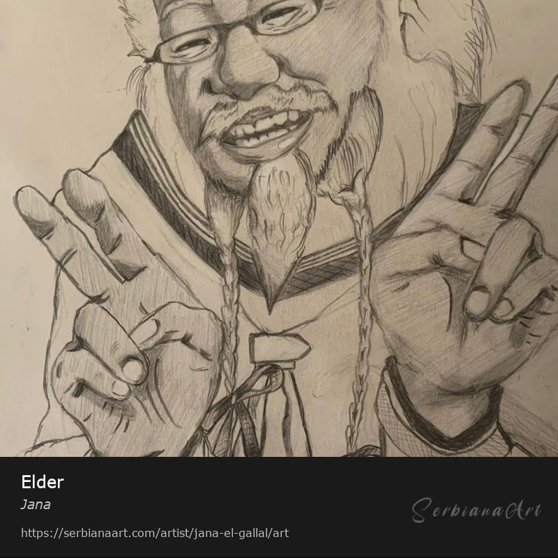 Elder, Pencil/Paper, Jana