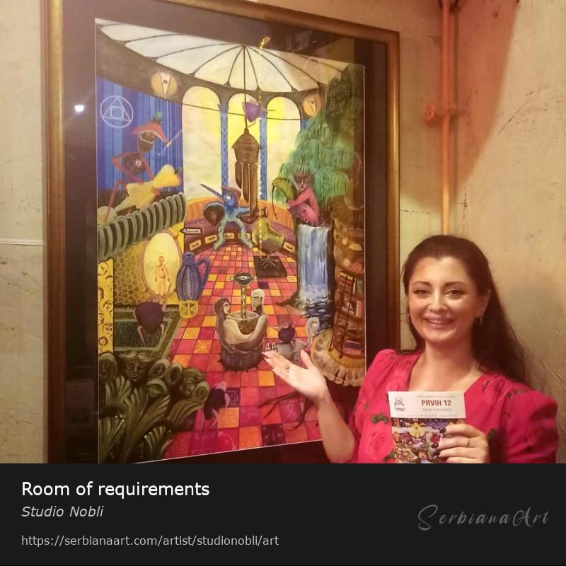 Room of requirements, Mixed Media/Paper, Studio Nobli