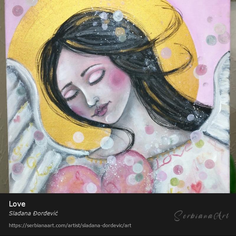 Love, Oil/Canvas, Slađana Đorđević