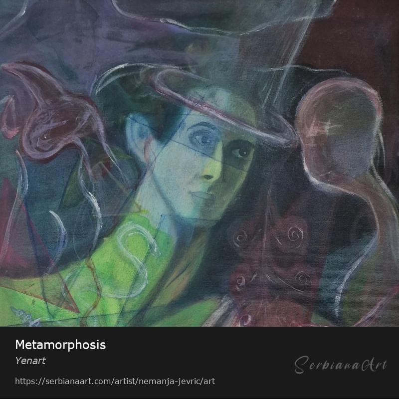 Metamorphosis, Acrylic/Canvas, Yenart