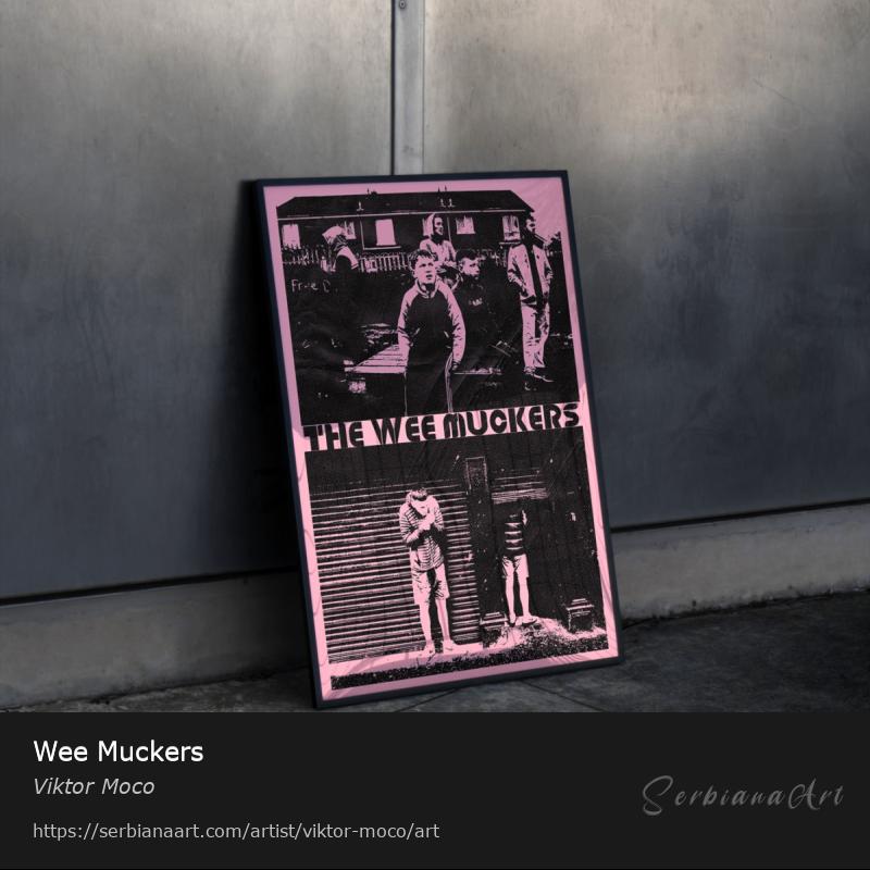 Wee Muckers, Digital Art/Paper, Viktor Moco