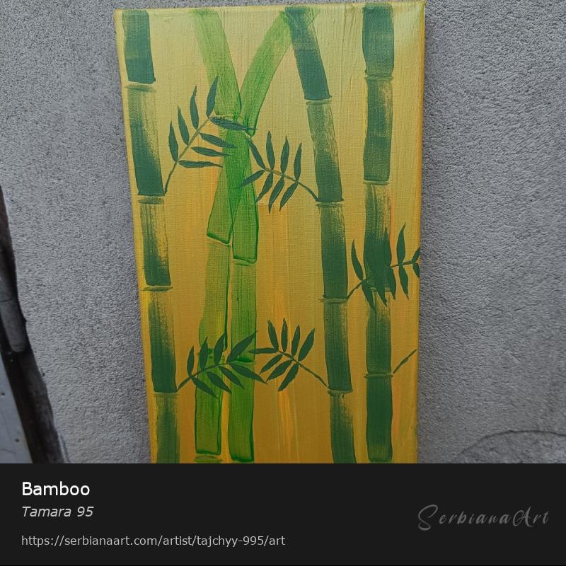 Bamboo, Acrylic/Canvas, Tamara 95