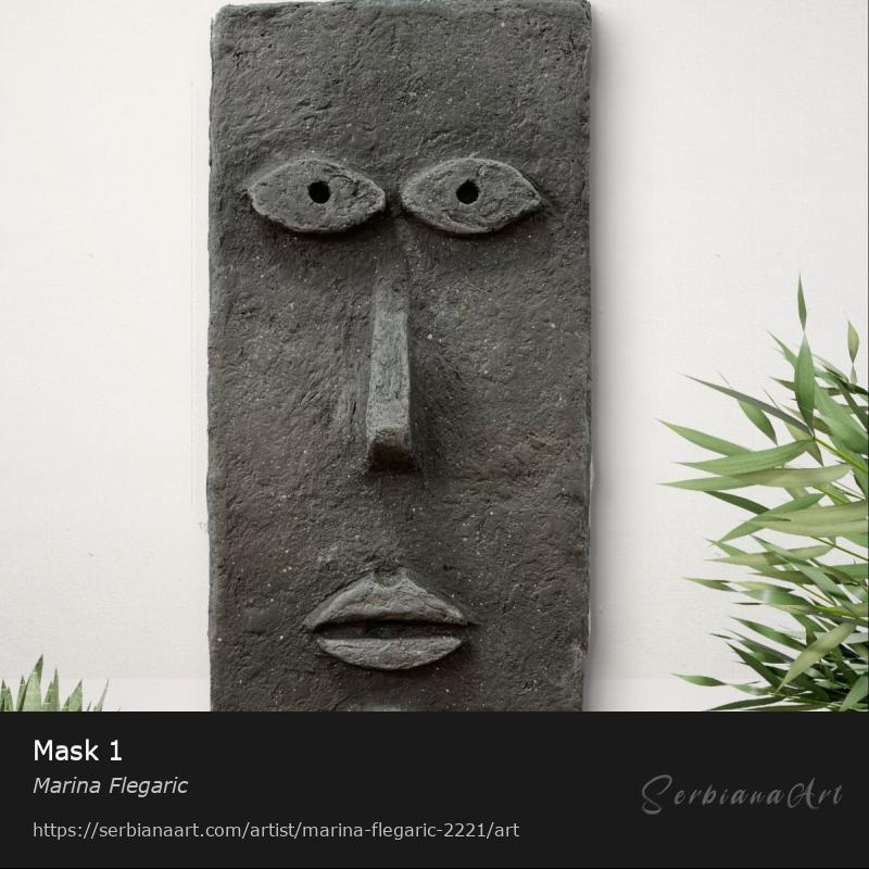 Mask 1, Creative Handicraft/Mixed, Marina Flegaric