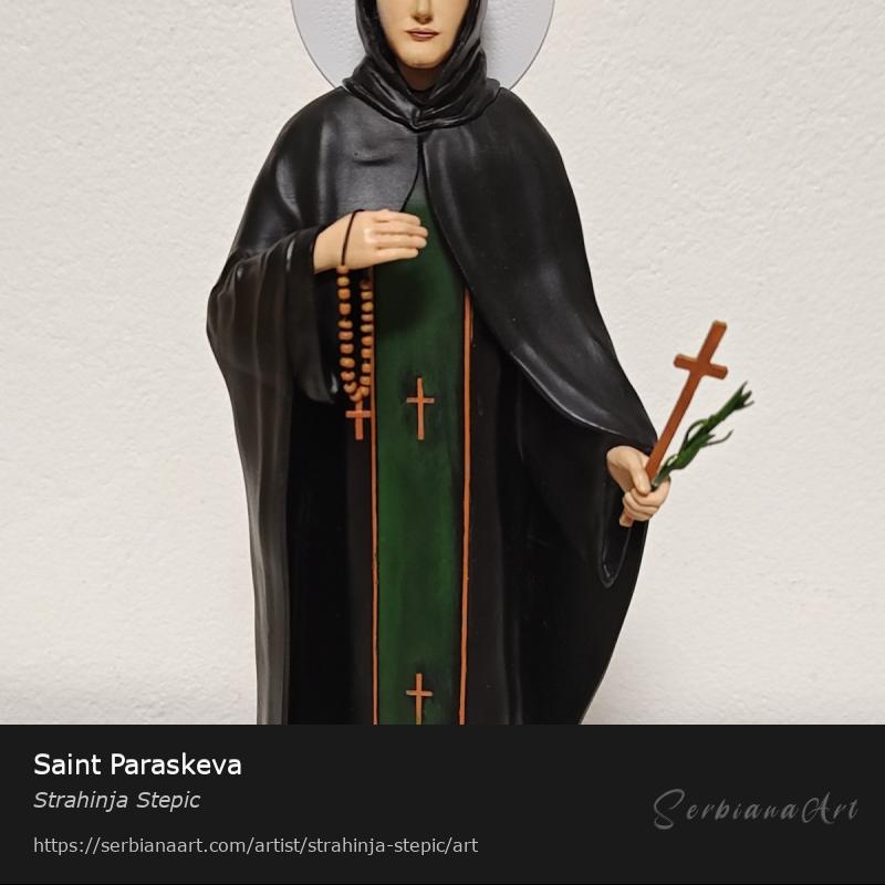 Saint Paraskeva, Sculpture/Mixed, Strahinja Stepic