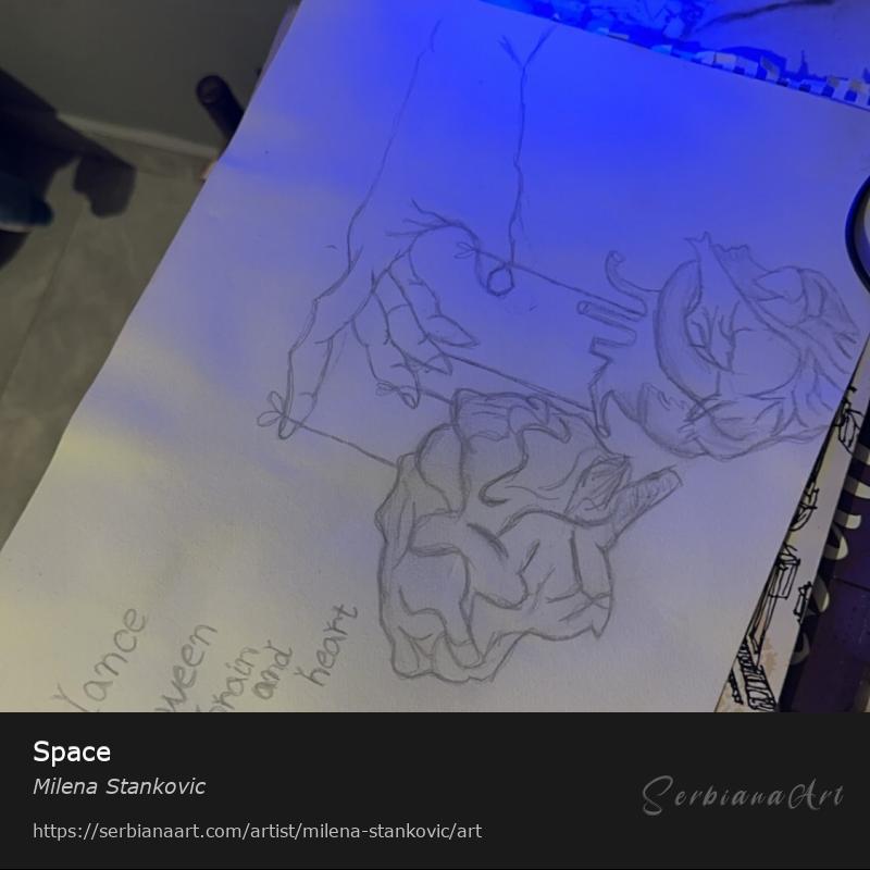 Space, Pencil/Paper, Milena Stankovic